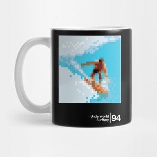 Underworld - Surfboy / Minimal Style Graphic Artwork Design Mug